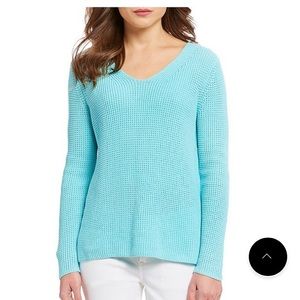 NWT- Tommy Bahama blue sweater
